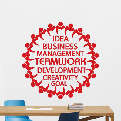 marvellous 59 cm m_ideabusiness Self Adhesive Sticker(Pack of 1)
