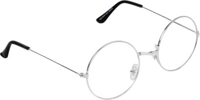 Arko Round Sunglasses(For Men & Women, Clear)