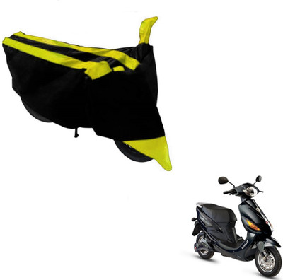 Amanzo Two Wheeler Cover for Hero(Electric Cruz, Black, Yellow)