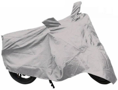 Dzirejunction Two Wheeler Cover for Hero(HF, Silver)