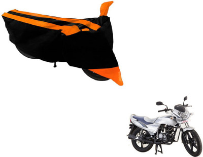 Amanzo Two Wheeler Cover for LML(Freedom, Black, Orange)