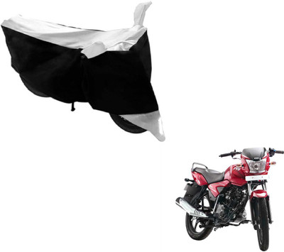 MOCKHE Two Wheeler Cover for TVS(Jive, Black, Silver)