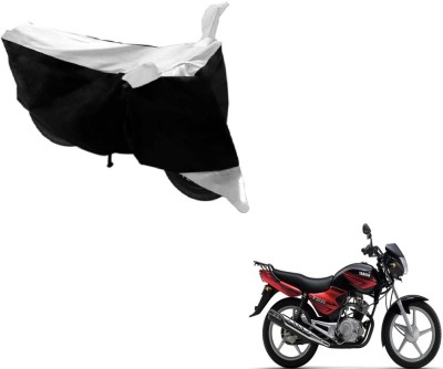 Flipkart SmartBuy Two Wheeler Cover for Yamaha(YBR 125, Black, Silver)