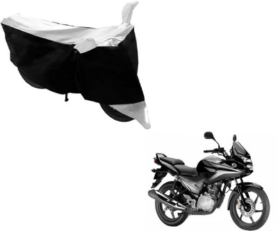 Flipkart SmartBuy Two Wheeler Cover for Honda(CBF, Black, Silver)