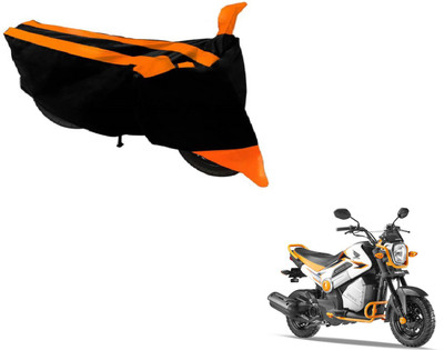 Amanzo Two Wheeler Cover for Honda(Black, Orange)