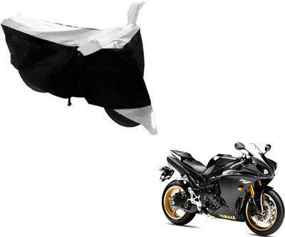 Flipkart SmartBuy Two Wheeler Cover for Yamaha(YZF R1, Black, Silver)
