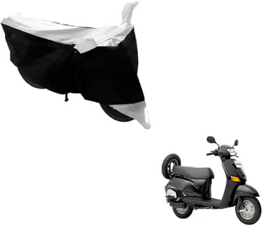 Flipkart SmartBuy Two Wheeler Cover for Honda(Black, Silver)