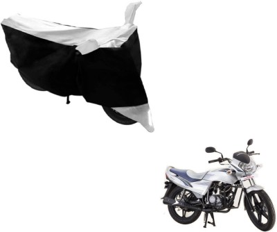 MOCKHE Two Wheeler Cover for LML(Freedom, Black, Silver)