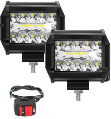 AutoPowerz AUTOPZ18 Fog Lamp Car, Motorbike, Truck LED (12 V, 54 W)(Universal For Bike, Universal For Car, Pack of 3)