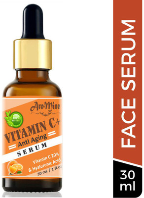 AroMine Vitamin C Serum with Hyaluronic acid- Anti Ageing(30 ml)