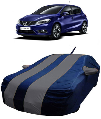 MoTRoX Car Cover For Nissan Pulsar (With Mirror Pockets)(Grey)