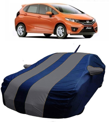 MoTRoX Car Cover For Honda Jazz (With Mirror Pockets)(Grey)