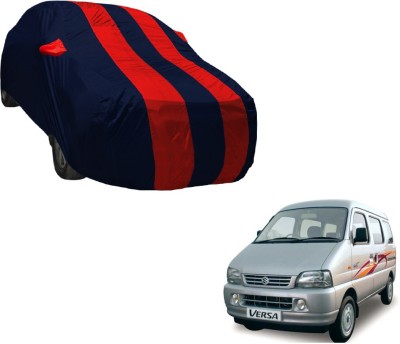 Amanzo Car Cover For Maruti Suzuki Versa (With Mirror Pockets)(Black, Red)