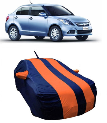 MoTRoX Car Cover For Maruti Suzuki Swift Dzire (With Mirror Pockets)(Red)