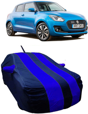 MoTRoX Car Cover For Maruti Suzuki Swift (With Mirror Pockets)(Blue)