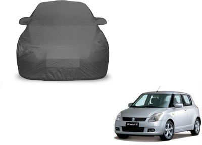Auto Hub Car Cover For Maruti Suzuki Swift (With Mirror Pockets)(Grey)
