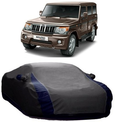 AAMANG Car Cover For Mahindra Bolero (With Mirror Pockets)(Grey)