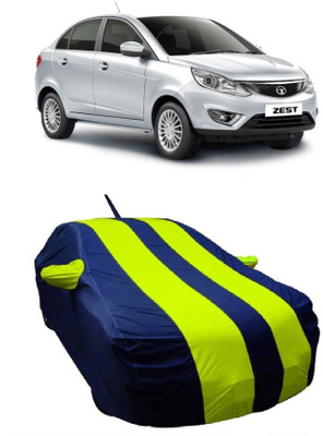 MoTRoX Car Cover For Tata Zest (With Mirror Pockets)(Green)