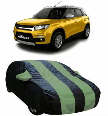 High Quality Car Cover For Maruti Suzuki Vitara Brezza (Without Mirror Pockets)(Blue, Green)