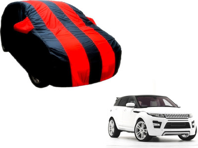 Flipkart SmartBuy Car Cover For Land Rover Evoque (With Mirror Pockets)(Black, Red)