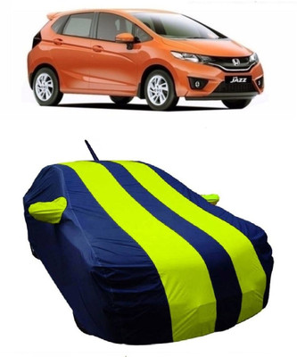MoTRoX Car Cover For Honda Jazz (With Mirror Pockets)(Green)