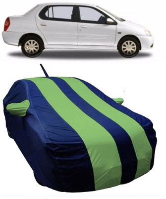 MoTRoX Car Cover For Tata Indigo (With Mirror Pockets)(Green)