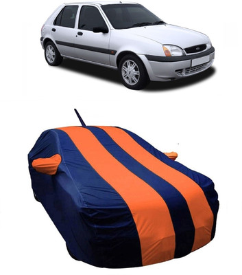 MoTRoX Car Cover For Ford Fiesta Old (With Mirror Pockets)(Red)