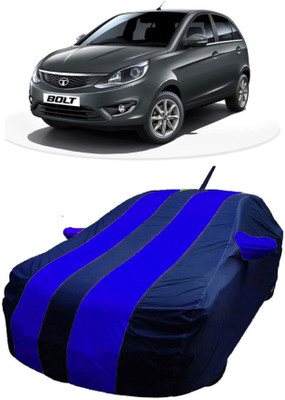 MoTRoX Car Cover For Tata Bolt (With Mirror Pockets)(Blue)
