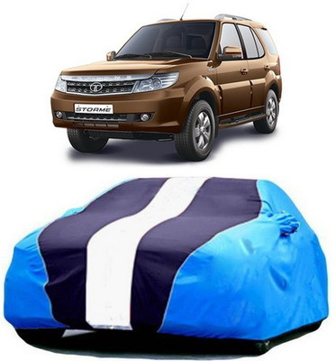 XGuard Car Cover For Tata Safari Storme (With Mirror Pockets)(Blue)