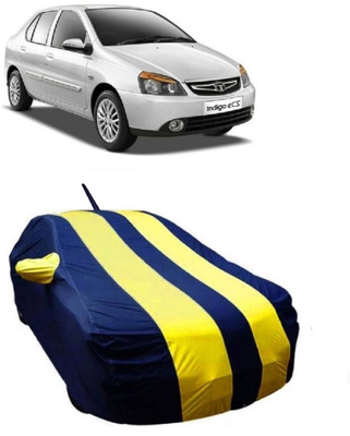 MoTRoX Car Cover For Tata Indigo eCS (With Mirror Pockets)(Yellow)