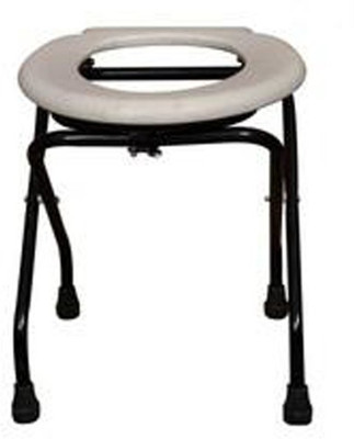 Health Plus Commode Chair(Grey)