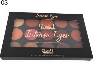 Glam21 Intense Eyes ,15 Colour Eyeshadow Palette,30g(3) 30 g(3)