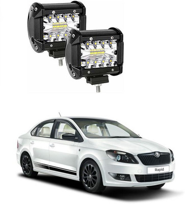 PRTEK LED Fog Lamp Unit for Skoda Rapid