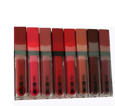 ads PRO NEW SUPER STAY VIVID MATTE LIQUID LIPSTICK SET OF 8  (48 g, MULTICOLOUR)