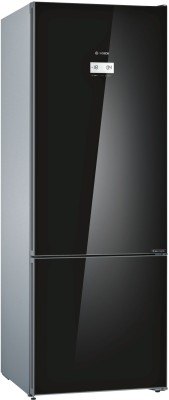 BOSCH 559 L Frost Free Double Door 2 Star Refrigerator(Glass Black, KGN56LB41I)