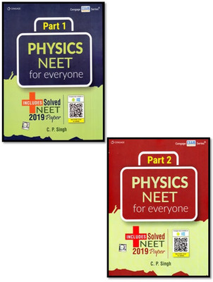 Cengage Physics Neet For Everyone (2-Book Set (Part-1+2))(By-C.p.singh) Includes 2019 Neet Solved Papers(Paperback, C.P.SINGH)