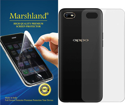 MARSHLAND Back Screen Guard for Oppo A1k, Tpu Anti Scratch Transparent(Pack of 1)