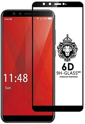 HIE POWER Edge To Edge Tempered Glass for Lenovo K9 (6D Full Glue Tempered Glass)(9H Tempered Glass)(Pack of 1)