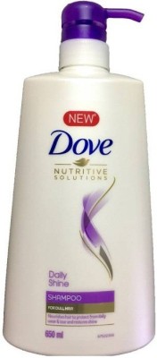 DOVE New Daily Shine Shampoo.Nutritive Solutions , (650 ml)(650 ml)