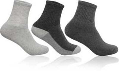 RAJAVI Men Self Design, Color Block Ankle Length(Pack of 3)