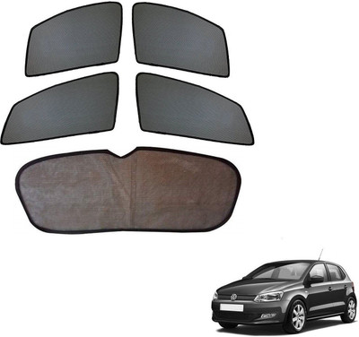 KOZDIKO Side Window, Rear Window Sun Shade For Volkswagen Polo(Black)