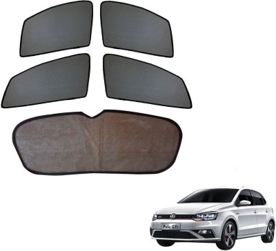 KOZDIKO Side Window, Rear Window Sun Shade For Volkswagen Universal For Car(Black)