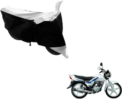 Flipkart SmartBuy Two Wheeler Cover for Suzuki(Heat, Black, Silver)