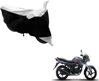 Flipkart SmartBuy Two Wheeler Cover for Yamaha(SZ-S, Black, Silver)