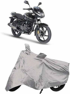 AutoRash Two Wheeler Cover for Bajaj(Pulsar 150, Silver)