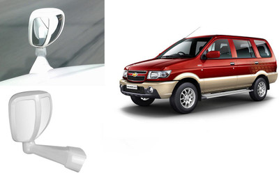 Auto Kite Manual Dual Mirror For Chevrolet Tavera(Exterior, Right, Left)