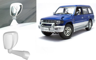 Auto Kite Manual Dual Mirror For Mitsubishi Pajero(Exterior, Right, Left)