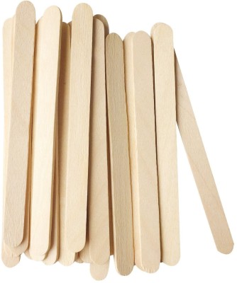 Vardhman Long 18 cm Natural Popscile Ice cream Wooden Sticks, Pack of 100