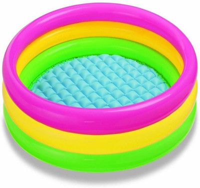 ECOM BHARAT POOL 2FT Baby Inflatable Swimming Pool(Multicolor)