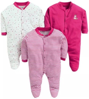 Tinchuk Baby Boys & Baby Girls Pink Bodysuit